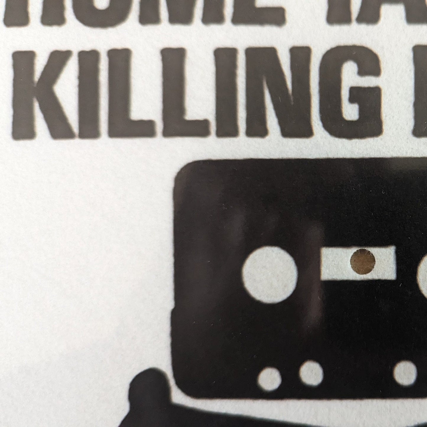 Piracy is killing music Slipmat - 7 & 12 inch LP Vinyl DJ Pro Turntable Slip Mat Record Player Technics 1210 DJ Turntablist