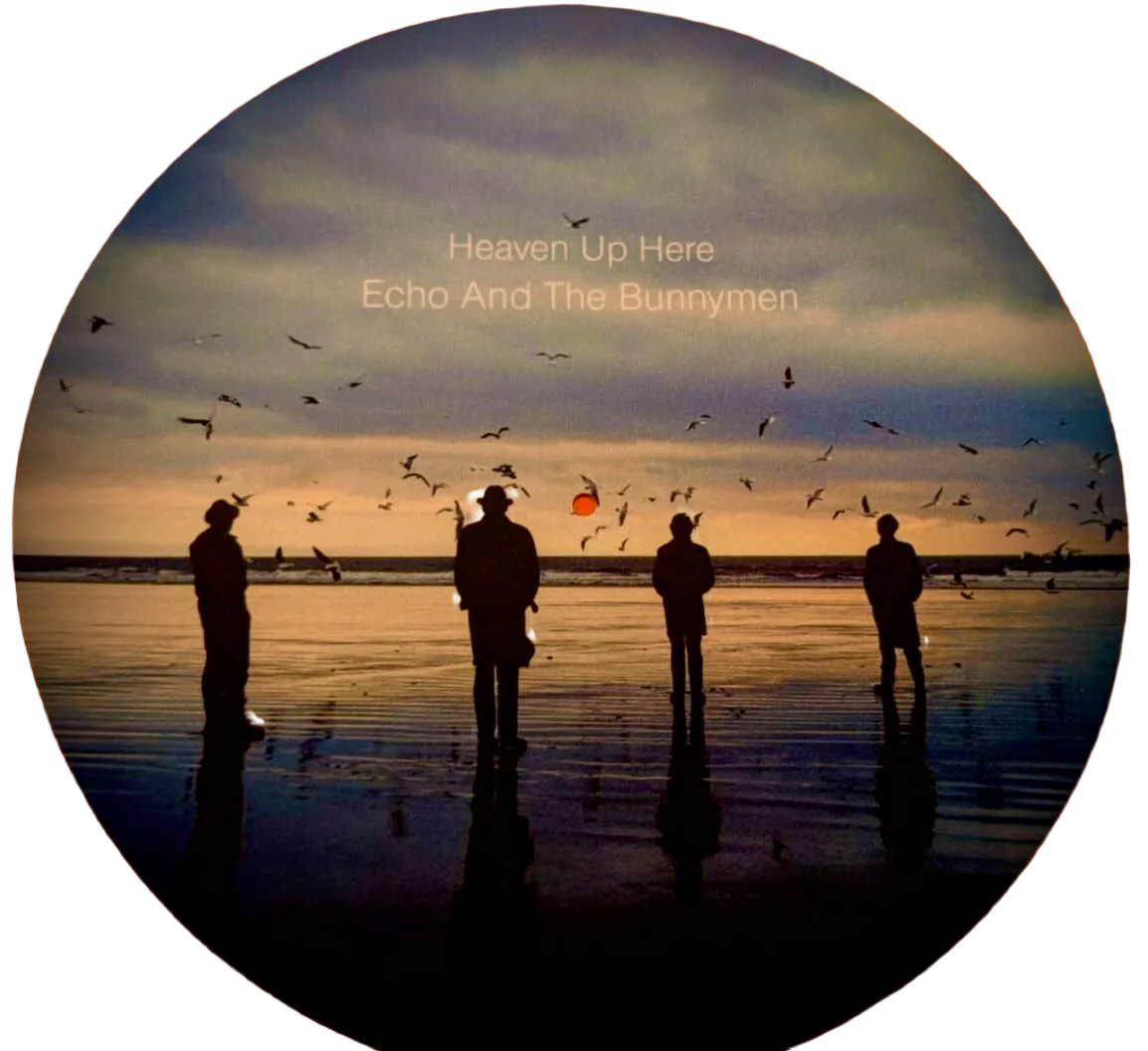 Official Echo & The Bunnymen Vinyl Record Deck Slip-Mats