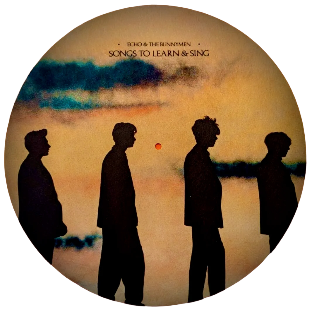 Official Echo & The Bunnymen Vinyl Record Deck Slip-Mats