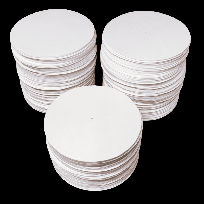 Whole Blank White 7" Slipmats