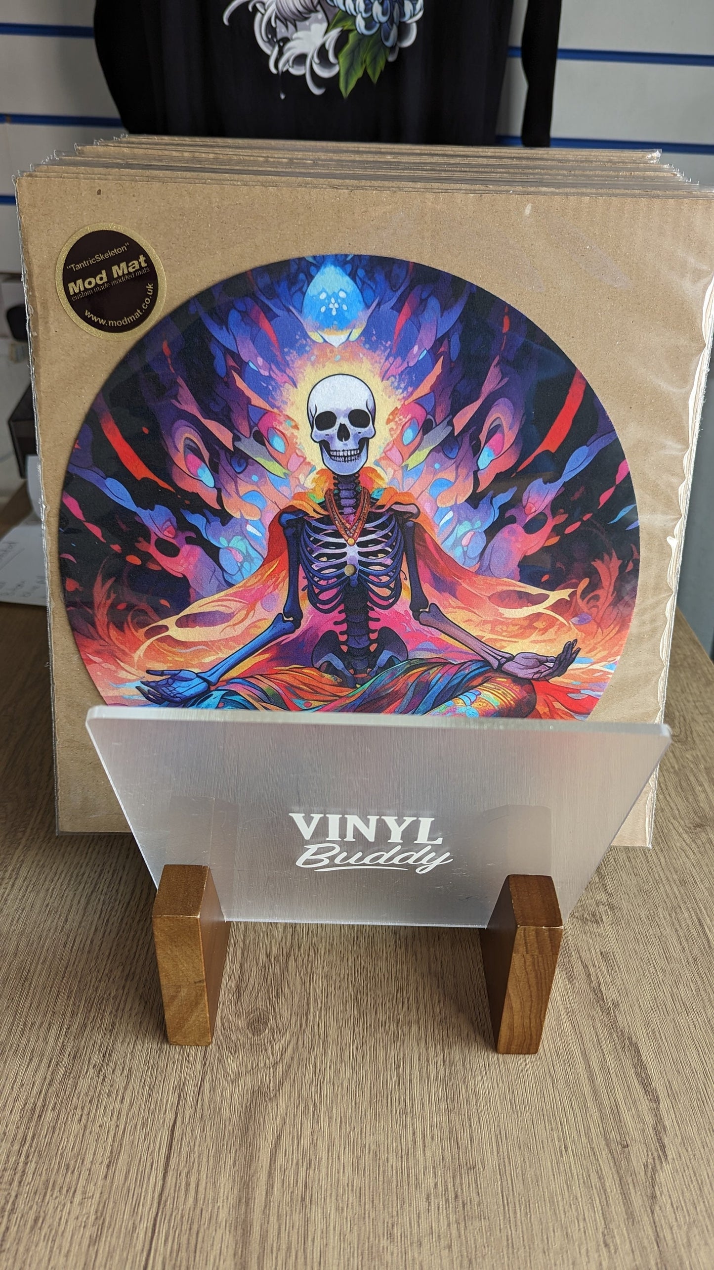Tantric Skeleton Slipmat – 7"/12" Vinyl Turntable Mat